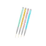 美甲刷工厂-OEM 4支/套装线渐变UV凝胶笔