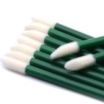 唇彩管工厂-OEM一次性手柄口红工具带刷
