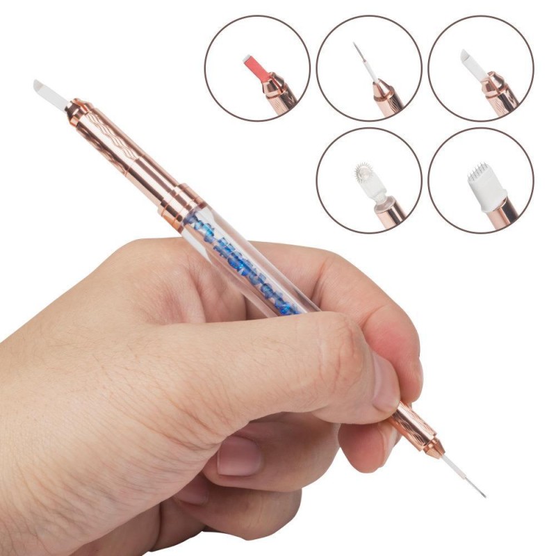 Eyebrow Tattoo Pen Manufacturer - OEM Double Sided Microblading Manual Pen