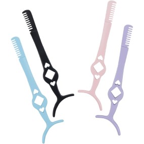 Eyelash Tweezers Supplier - OEM Stainless Steel Applicator Comb Beauty Tools