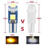 LED Bulb Manufacturer - T5 3SMD 3030 DC12V Wedge Base Dashboard Instrument Car Interior Air Indicator