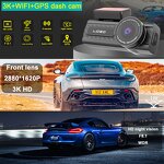 Dashcam Manufacturer - 3K Wifi Full HD Car Black Box with Night Vision