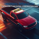 Strobe Light Bar Manufacturer - 32 Inch Amber White LED 66 Leds Flashing Emergency Safety for Construction Tow Trucks