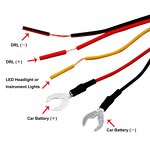 DRL Controller Manufacturer - Auto Car LED Daytime Running Light Relay Harness Dimmer On/Off 12-18V Mini Smart