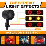 Turn Signal Lights Manufacturer - For Harley Suzuki Triumph Compatible Motorcycle LED Blinker Front Rear Brake