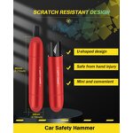 Escape Tools Manufacturer - 3 in 1 Seatbelt Cutter and Window Glass Breaker Tungsten Steel Spike Car Window Smasher