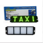 Indicator Light Manufacturer - New 12V LED Taxi Windshield Cab with USB Lighter Plug & Empty Sign