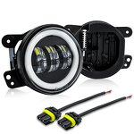 Fog Lamp Manufacturer - 4Inch 60W Car LED Aperture Conversion for JEEP Wrangler Harley Motorbike