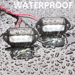 License Plate Light Manufacturer - 24V LED Tail Lamp 12V 6-Smd Side Marker Trailer Lights Waterproof for Truck Suv