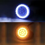 LED Lamps Manufacturer - New 1156/1157 Motorcycle Round Clear Lens Turn Brake for Harley Motorbikes