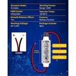 Flasher Module Manufacturer - LED Flash Strobe Controller Compatible with Car Boat Household 5V~24V