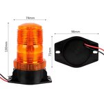 Strobe Light Manufacturer - 12V-110V LED Emergency Warning Yellow Red Flashing Siren for Vehicles