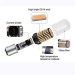 LED Bulbs Manufacturer - 1156 BA15S P21W 1157 BAY15D 7443 3157 144smd CanBus Reverse Turn Signal