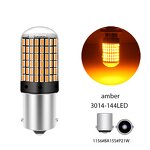 LED Bulbs Manufacturer - 1156 BA15S P21W 1157 BAY15D 7443 3157 144smd CanBus Reverse Turn Signal