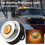 Beacon Light Manufacturer - V16 Car Emergency with 2 Light Modes Battery Magnetic Strobe Warning Safety Signal