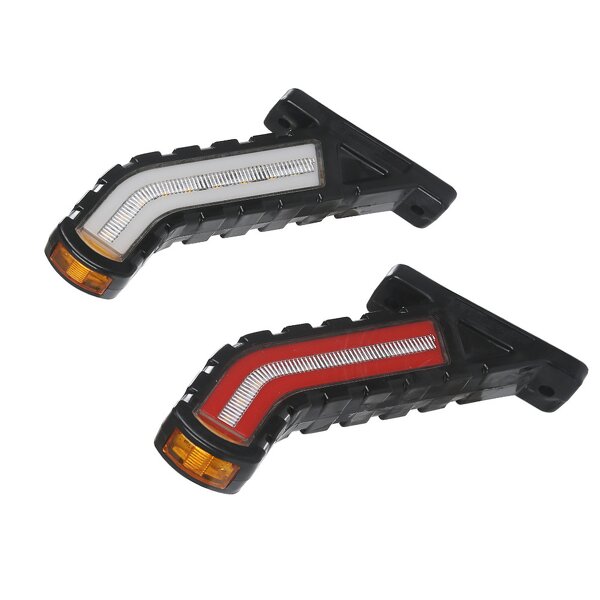 Side Marker Light Manufacturer - New Truck Round LED Indicator Warning Trailer Parts