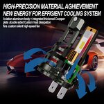 LED Headlights Manufacturer - High-Power 120W 50000Lm H1 H11 H7 H4 9005 9006 6000K