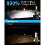 LED Headlight Bulbs Manufacturer - High Power 300W 50000Lumens H4 9003 H19 with Fan 6000k