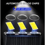Grille Lights Manufacturer - 60W High Power LED Car Spotlights Fog Work External Auxiliary for SUV Truck Motorcycle