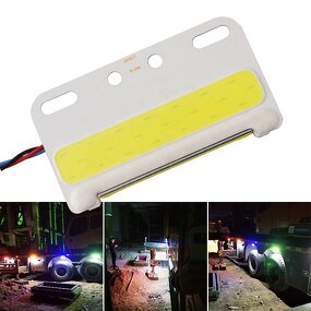 Side Light Manufacturer - Truck COB High Bright Signal Waterproof Led Turning 24V Lorry Night Running Bulb