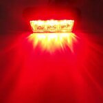 Warning Light Manufacturer - High Power 12V 24V Universal Emergency Strobe Flash 3LED Waterproof Amber Red Blue White