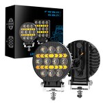 Spotlight Manufacturer - 4 Inch LED Off-Road 4X4 12V 24V Work Light for Jeep Truck Car Tractor SUV ATV