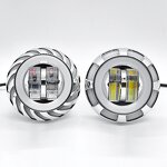 Brake Lamp Manufacturer - New LED Motorbike Strobe Headlight with Angel Eye Flash Rear 6000k Accessory