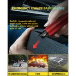 Escape Tools Manufacturer - 3 in 1 Seatbelt Cutter and Window Glass Breaker Tungsten Steel Spike Car Window Smasher