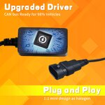 LED Headlight Bulbs Manufacturer - New Arrival 240W 50000LM Three Copper Tubes 6000K Aluminum H1 H4