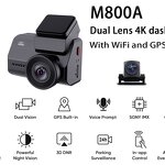 Dash Cam Manufacturer - HD Dual Lens 4K+2K Front and Rear with GPS Wifi 1-Year Warranty