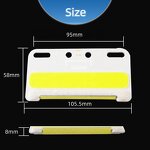 Side Light Manufacturer - Truck COB High Bright Signal Waterproof Led Turning 24V Lorry Night Running Bulb