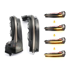 Rearview Mirror Light Manufacturer - Scroll Side Wing LED Dynamic Turn Signal Sequential