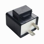 Flasher Relay Manufacturer - 12V 0.02A-10A 2-Pin CF-12 Electronic LED Fix for Turn Signal Fast Hyper Flash