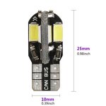 LED Bulb Manufacturer - W5W T10 5730 8SMD 12V 6000K Canbus 194 168 for Car Interior Map Ceiling