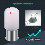 LED Bulbs Manufacturer - 3030 18SMD 1156 P21W BA15S 1157 BAY15D P21/5W No Error Brake Turn Signal