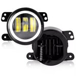 Fog Lamp Manufacturer - 4Inch 60W Car LED Aperture Conversion for JEEP Wrangler Harley Motorbike