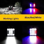 Headlights Manufacturer - Hot Sale 78W LED Square 4 Inch Work Light 6000K for Truck Tractor ATV UTV