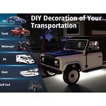 LED Strip Light Manufacturer - Waterproof 12V Long Lifetime Soft Racing for Motorcycle White Warm White Blue