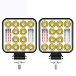 Headlights Manufacturer - Hot Sale 78W LED Square 4 Inch Work Light 6000K for Truck Tractor ATV UTV