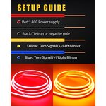 Hood Light Strip Manufacturer - Dynamic Scan Start up Sequential Flowing Turn Signal Flexible DRL