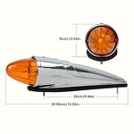 Marker Lights Manufacturer - 2V 17 LED Roof Cab Car External Top Clearance Auto Trailer Truck Lorry Amber