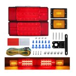 Trailer Light Kit Manufacturer - LED Submersible Brake Stop Turn Tail License for Camper Truck RV Boat