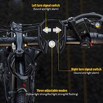 Turn Signal Light Manufacturer - Bicycle Wireless Remote Control Taillight USB Rechargeable Rear Safety