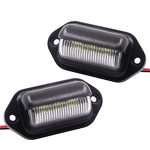 License Plate Light Manufacturer - Error-Free Canbus White 6SMD LED for Car Truck SUV Motorcycle Lorry