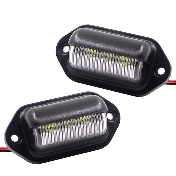 License Plate Light Manufacturer - Error-Free Canbus White 6SMD LED for Car Truck SUV Motorcycle Lorry