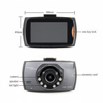 Dash Cam Manufacturer - Hot G30 with Night Vision 6 IR Lights Motion Detection G-Sensor FHD 1080P