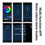 LED Strip Light Manufacturer - Wholesale Flexible Car Interior Atmosphere App Control RGB Fiber Optic