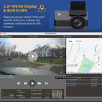 Dash Cam Manufacturer - HD Dual Lens 4K+2K Front and Rear with GPS Wifi 1-Year Warranty