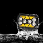 Work Light Manufacturer - Wholesale 25W 4.5Inch LED Square Driving Spotlight for Off-Road Vehicles Fog