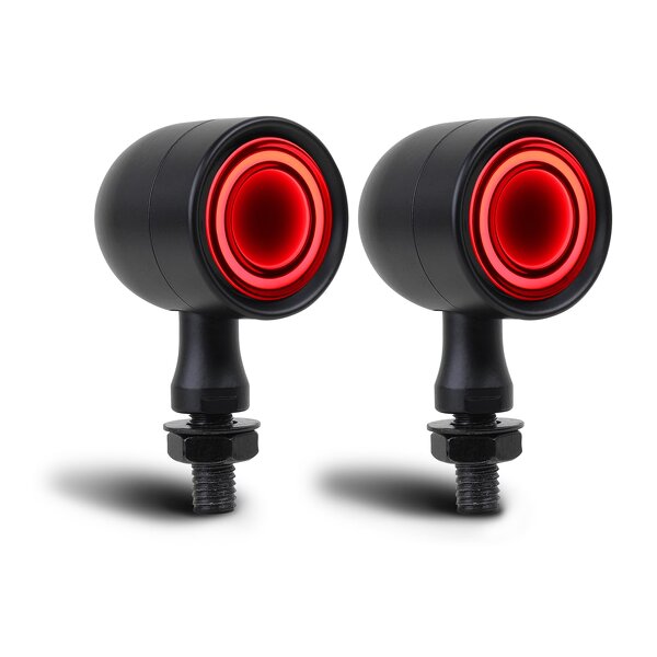 Turn Signal Lights Manufacturer - For Harley Suzuki Triumph Compatible Motorcycle LED Blinker Front Rear Brake